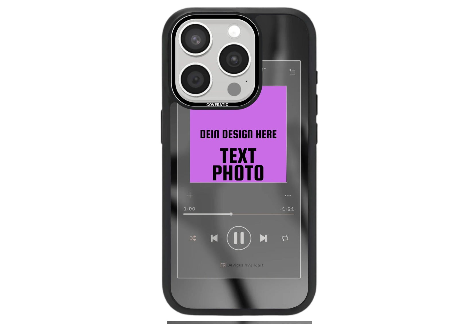 Husă Coveratic – Design Custom Music Mirror